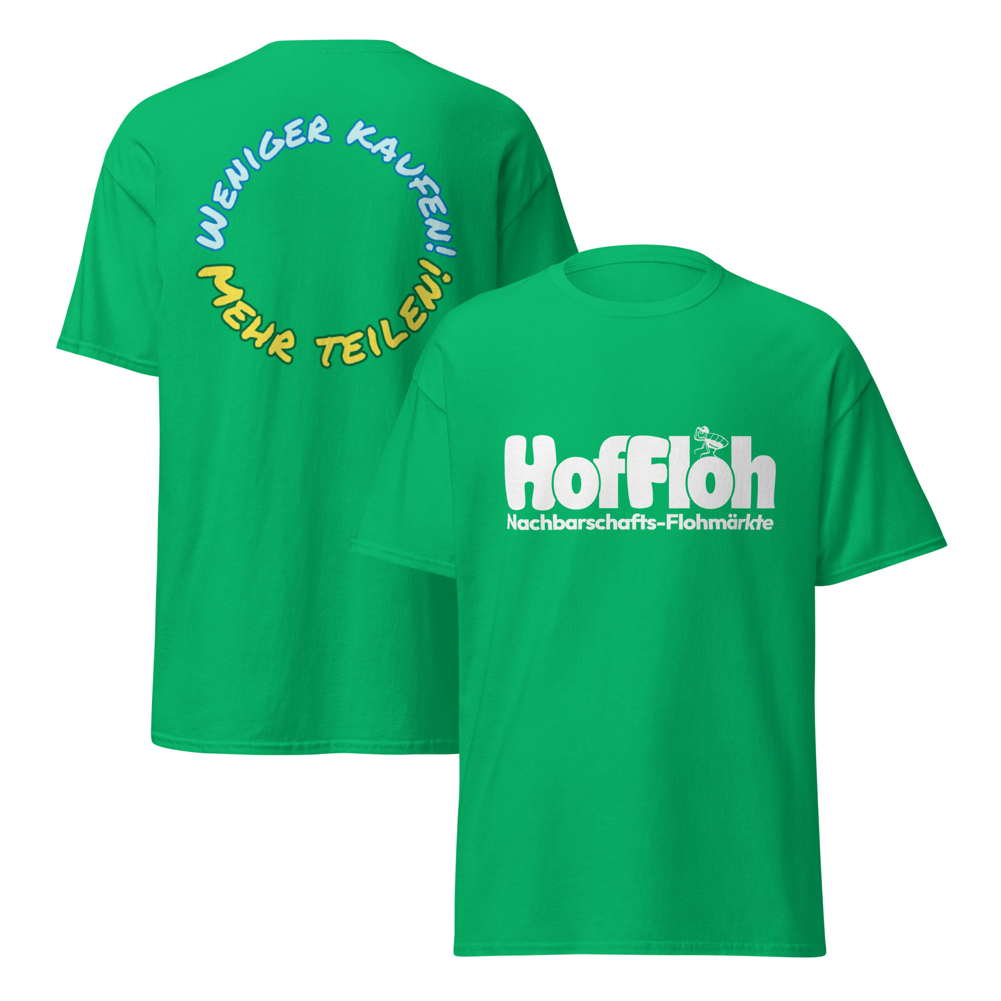Unisex T-Shirt - HofFloh Edition – Bild 3
