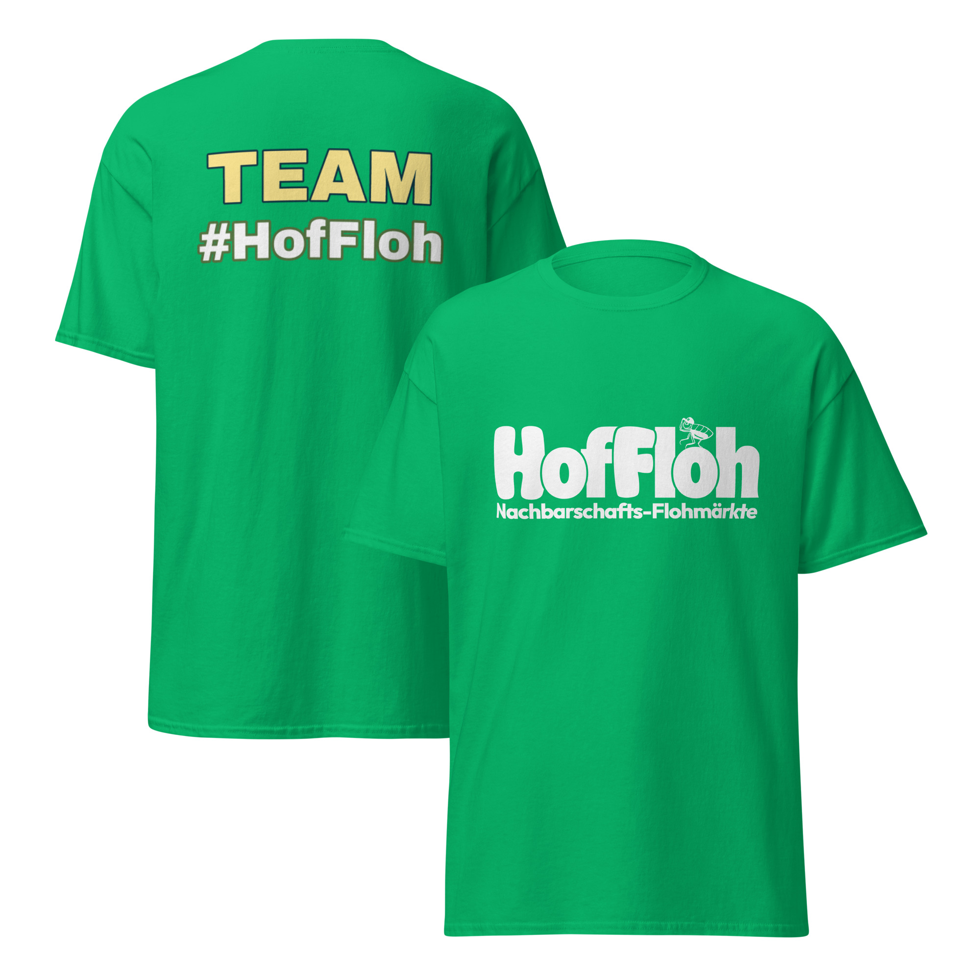 Unisex T-Shirt - HofFloh Edition – Bild 3
